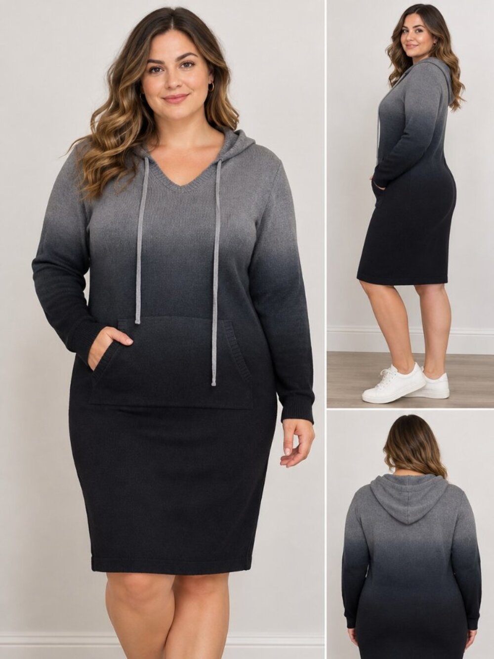 Ombre Sweater Dress